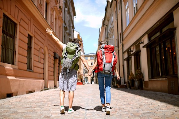Backpackers are no longer sneered at.