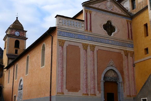 A baroque masterpiece ... Saint-Sauveur in Saorge.