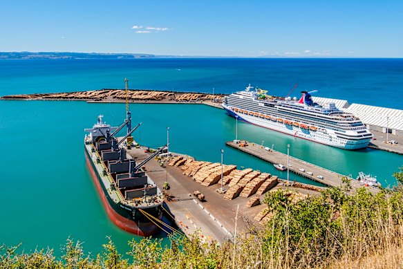 Napier Port, New Zealand.