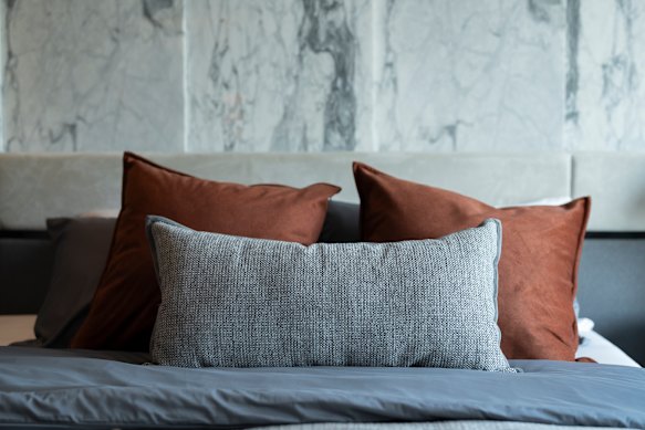 Ditch the excess cushions.