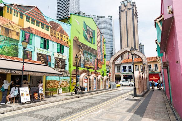 Muscat Street in Kampong Glam.