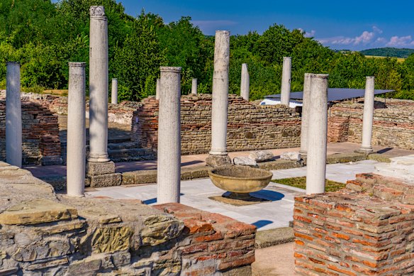 Felix Romuliana, ruins of the palace of Roman Emperor Galerius near Zajecar, Serbia.