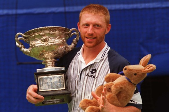 This year’s Australian Open marks 30 years since Boris Becker’s 1996 win over Michael Chang - the sixth and final grand slam title of his career.