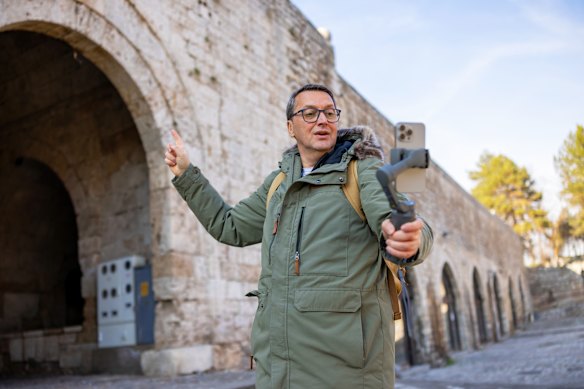 The selfie stick is an essential for some travellers.