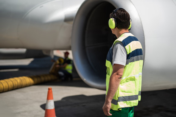 Jet engines take in air that is used to ventilate cabins on most jets.