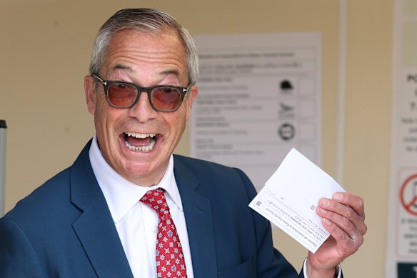 Reform&rsquo;s Nigel Farage surged in the polls over recent months.