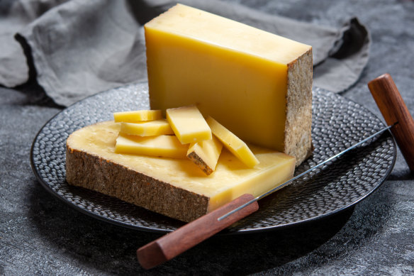 Comte makes a regular appearance on Donna Hay's end-of-meal cheeseboard.