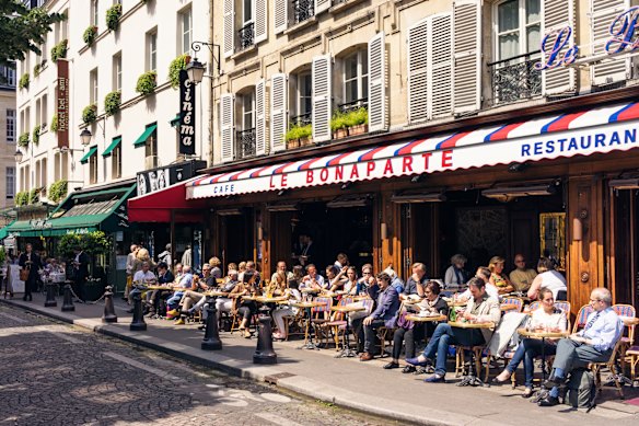 In Europe, loading up on lunch is a strategy.