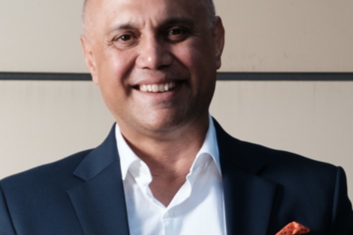 All smiles for Adrian Fonseca after another successful property deal.