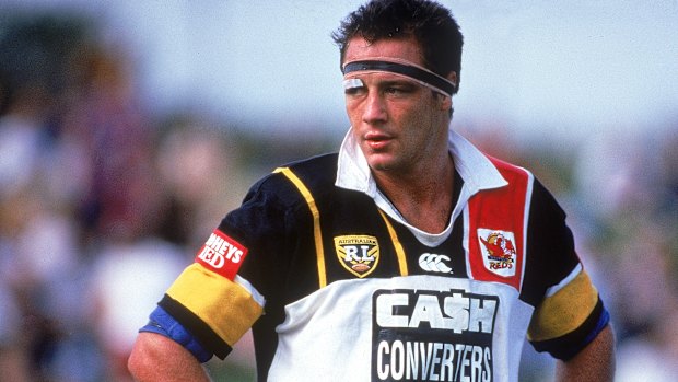 Penrith legend Mark Geyer was a pioneer with the Western Reds in 1995.