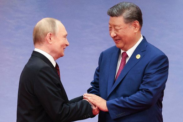 Mutual self-interest has brought Putin and Xi closer together. 