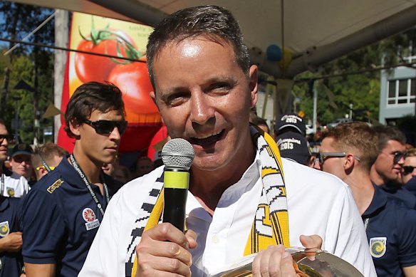 Former Central Coast Mariners owner Mike Charlesworth.