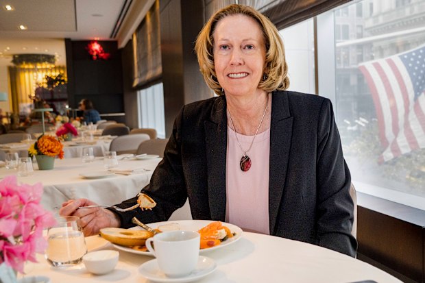  Woodside chief executive Meg O’Neill came out when she moved to Australia.