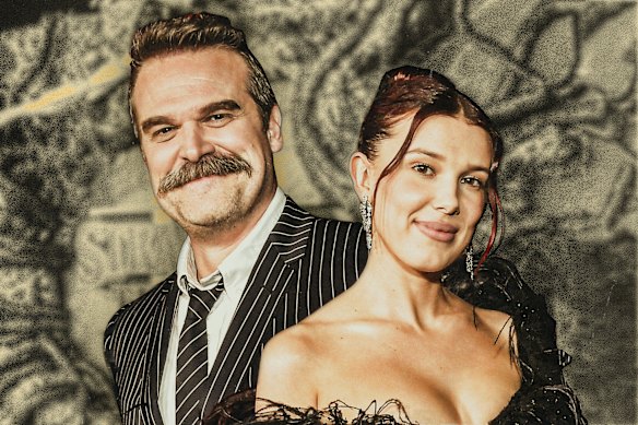 Days before the world premiere of Stranger Things’ fifth and final season, a report was published alleging Millie Bobby Brown had filed a bullying and harassment complaint against on-screen father David Harbour. How it’s played out in the weeks since could not be more different from the alleged on-set feuds that have come before.