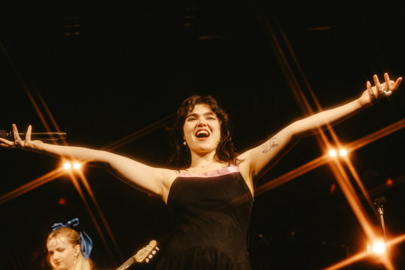 Abigail Morris, frontwoman for The Last Dinner Party.