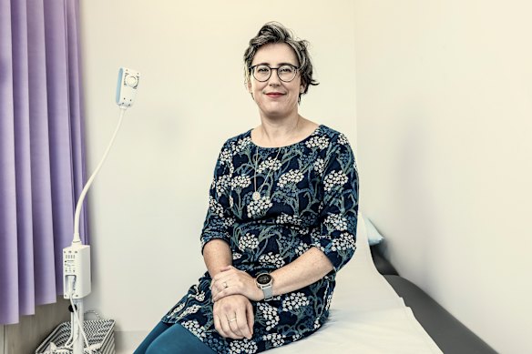 Karina Severin sees several patients a day who want testosterone. 