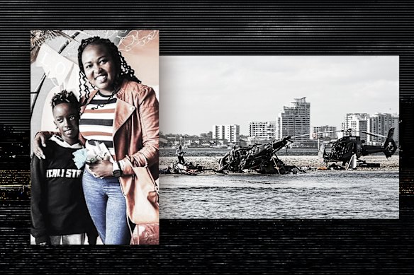 Geelong mother Winnie de Silva and her son Leon were aboard a scenic flight that collided midair with another helicopter on January 2, 2023.