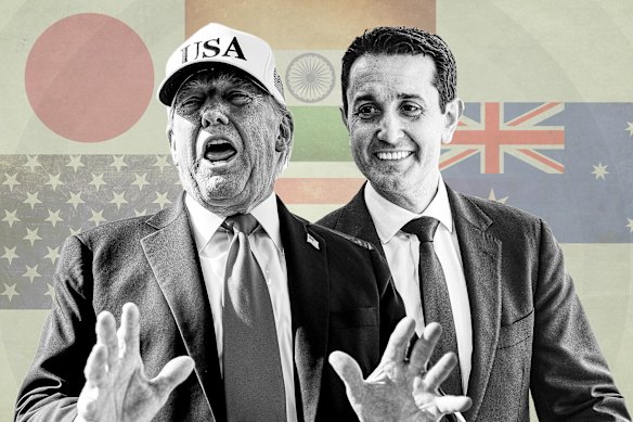 Queensland Premier David Crisafulli is making a pitch to host US President Donald Trump and the Quad in Queensland.