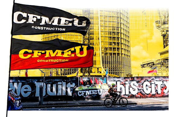 The flawed memorandum of understanding allowed banned CFMEU officials to argue their way onto worksites.