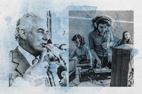 4ZZZ’s future was thrown into jeopardy following the Whitlam Dismissal in 1975.