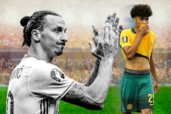 Socceroo Lucas Herrington took a call recently from none other than Zlatan Ibrahimovic.