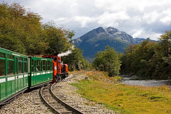The world’s southernmost functioning railway, Ushuaia.