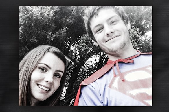 Steven Woodhouse, 30, with his sister Shaye Woodhouse.