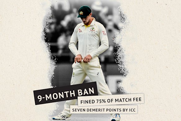 Cameron Bancroft was the most junior of the banned trio.