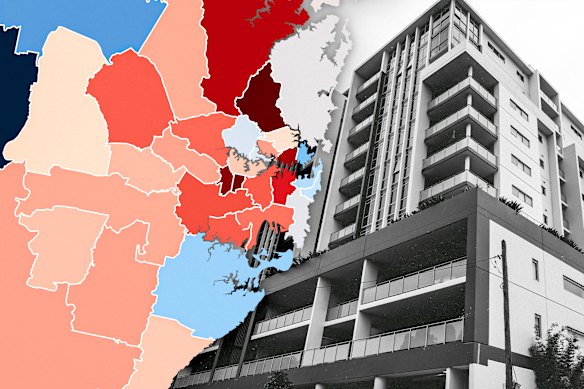 NSW is falling behind its National Housing Accord target to deliver 377,000 new homes by mid-2029.