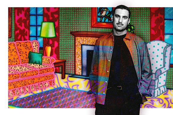 In his next life phase, the author will own several Howard Arkley paintings and a house to put them in.  