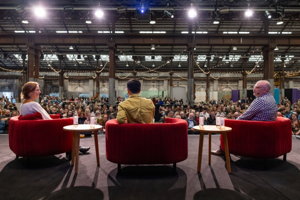 An event at the Sydney Writers’ Festival at Carriageworks this year.