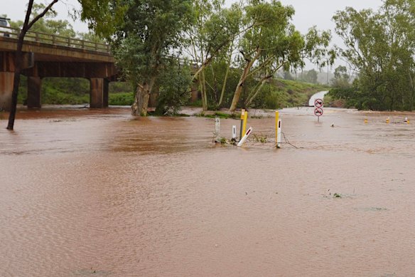 Cloncurry, 100km east of Mount Isa, recorded more than 420mm of rain between Christmas Eve and January 1.