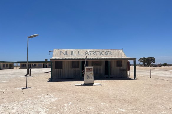 The old roadhouse on the Nullarbor highway.