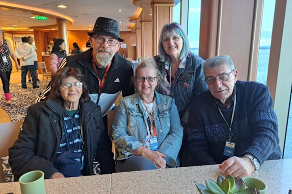  From left, Kathy Hodgson and her siblings Fred, Divina, Vivyene and John. 