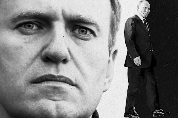 Long-time Putin opponent Alexei Navalny (left) died in prison in 2024.