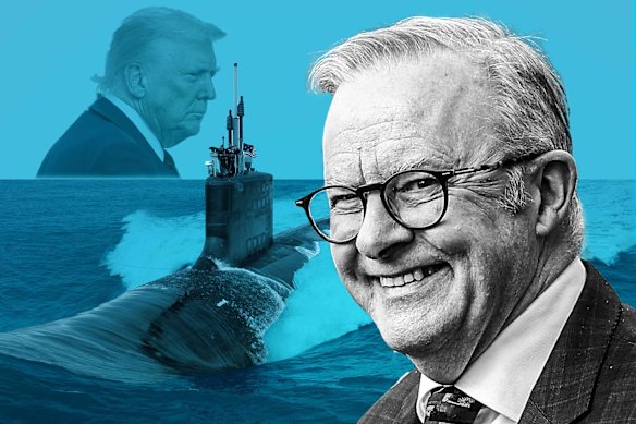 Albo on the defensive.