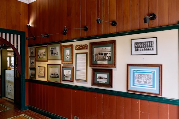 Kickon has retained much of the heritage character of the pub’s front section.