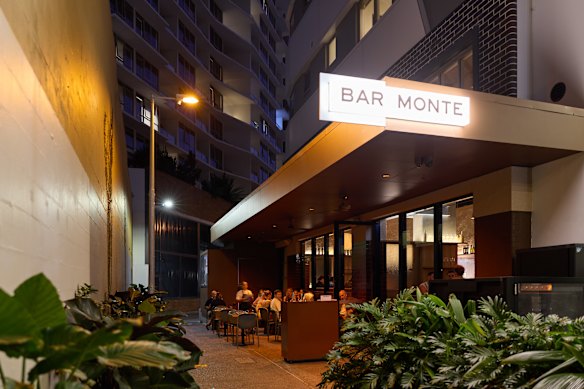 The restaurant is tucked away on a small laneway just off Longland Street.