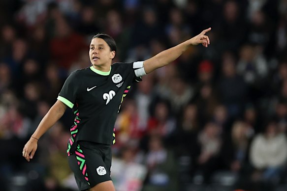 Sam Kerr has found form ahead of the Asian Cup opening match against the Philippines in Perth.