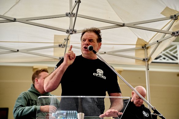 Former CFMEU boss John Setka.