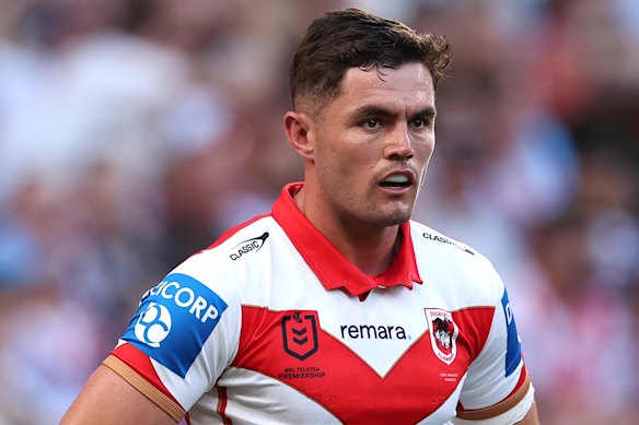 Dragons halfback Kyle Flanagan.