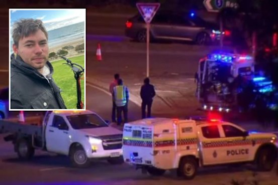 Kevin Sanders died after being hit by a truck while he was riding an e-scooter in East Fremantle on May 28.