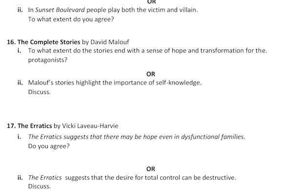 Practice English exam for 2025 from TSSM.