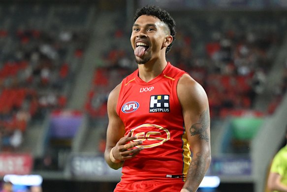 Malcolm Rosas has currency in the trade market as he battles for a game at the Suns