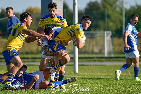 Warriors halfback Jett Cleary represented Ukraine in rugby league during the off season.