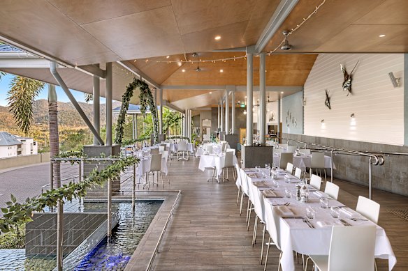 Tide restaurant serves European food with Asian accents.