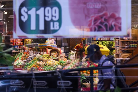 US grocery prices are up, despite President Trump’s claims.