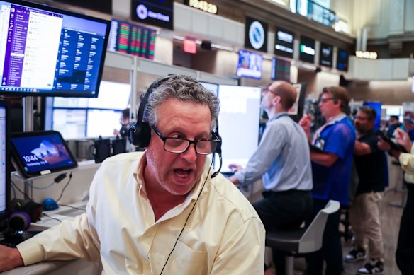 Wall Street is brushing off the effects of the Trump chaos.