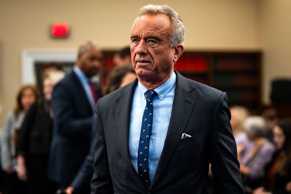 US Secretary of Health and Human Services Robert F. Kennedy Jr has been accused by critics of undermining established science and promoting public health policies that they say put children’s lives at risk.