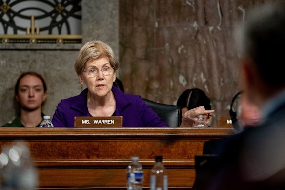Massachusetts Democrat Elizabeth Warren said the fund was “corruption on steroids”.